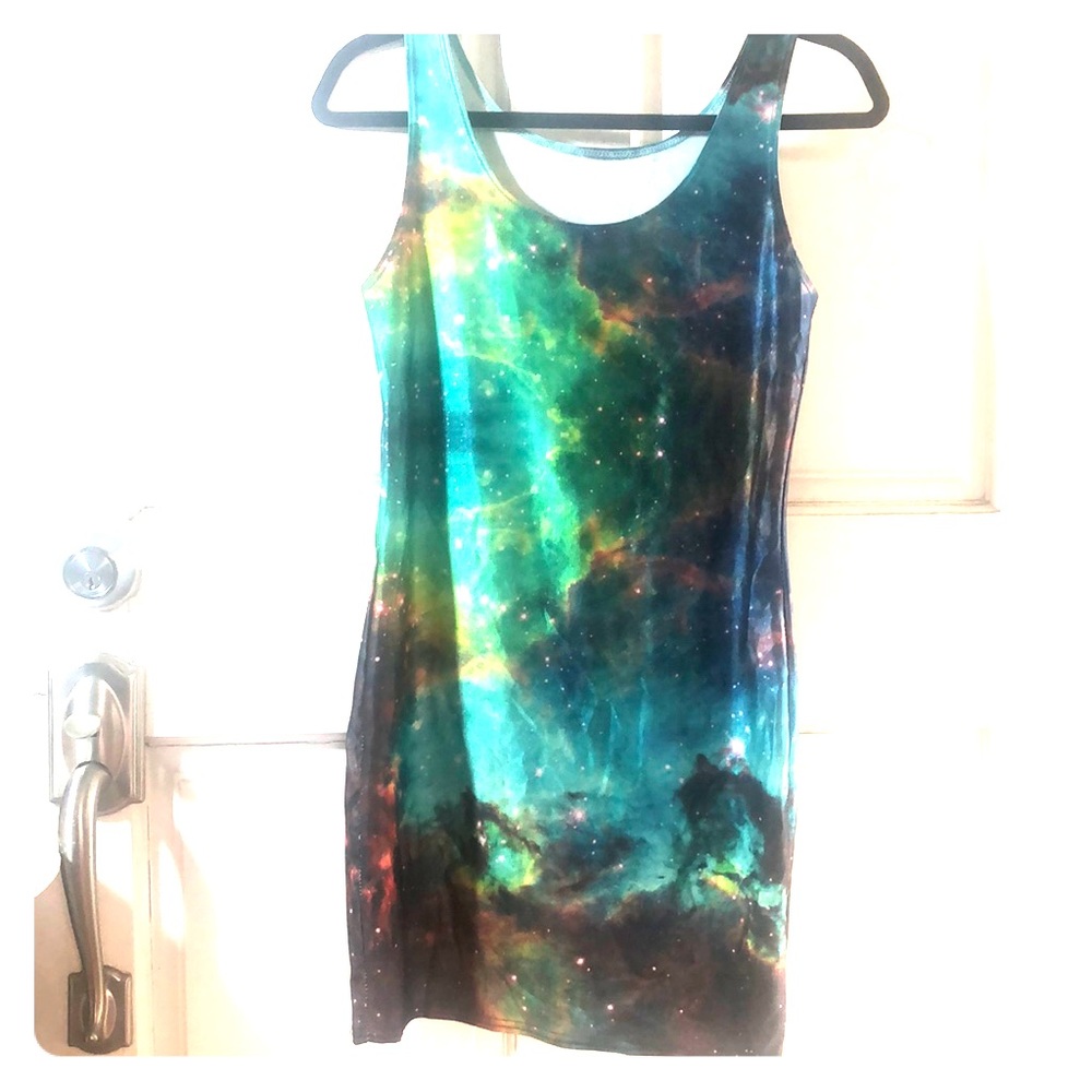 SPACE DRESS TIGHT MINI